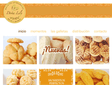 Tablet Screenshot of galletaslily.com